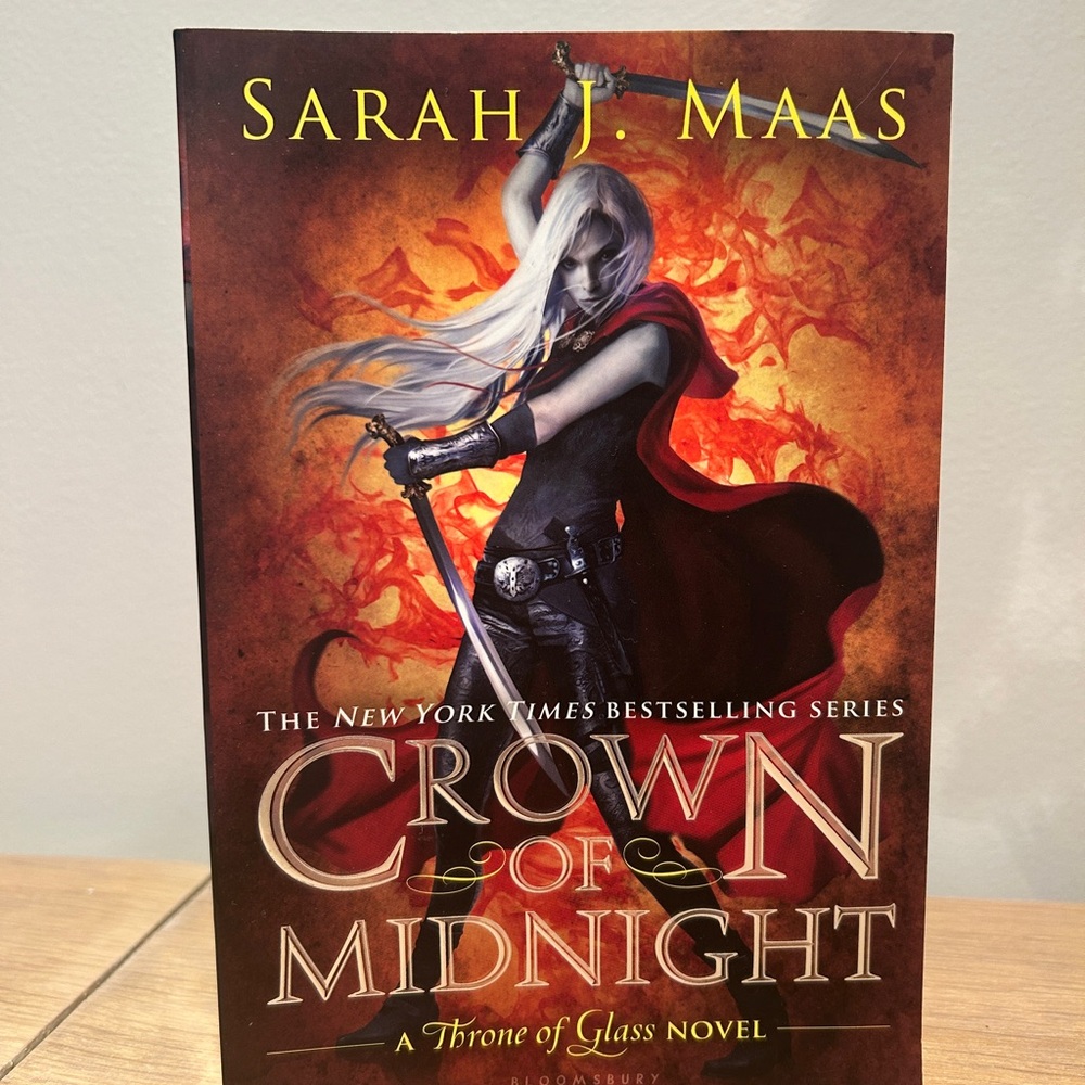 Crown of Midnight by Sarah J. Maas - First Paperback Edition